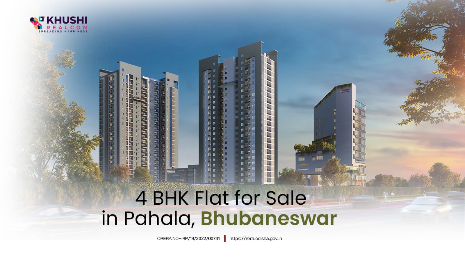 4 BHK Flat for Sale in Pahala, Bhubaneswar