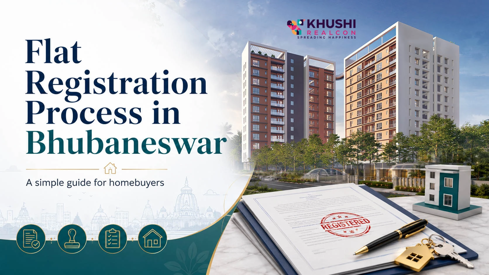 flat registration process Bhubaneswar