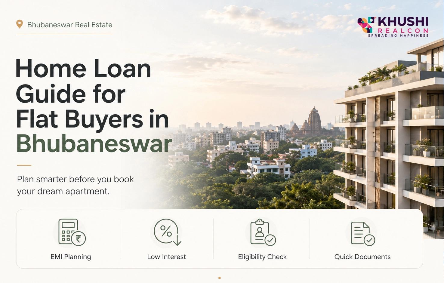 Home Loan for Flat Buyers in Bhubaneswar