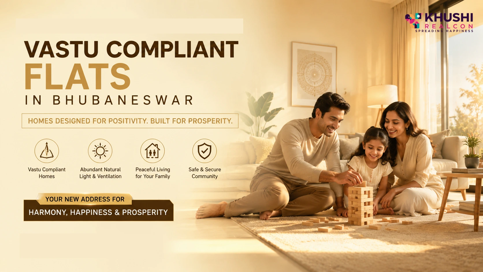 Vastu Compliant Flats in Bhubaneswar