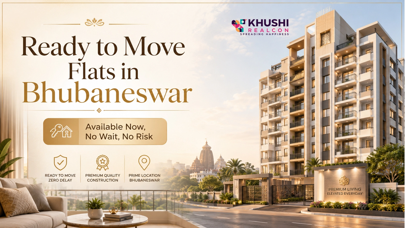 Ready to Move Flats in Bhubaneswar