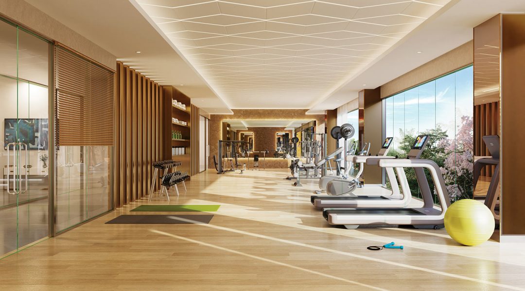 ULTRA-MODERN GYMNASIUM