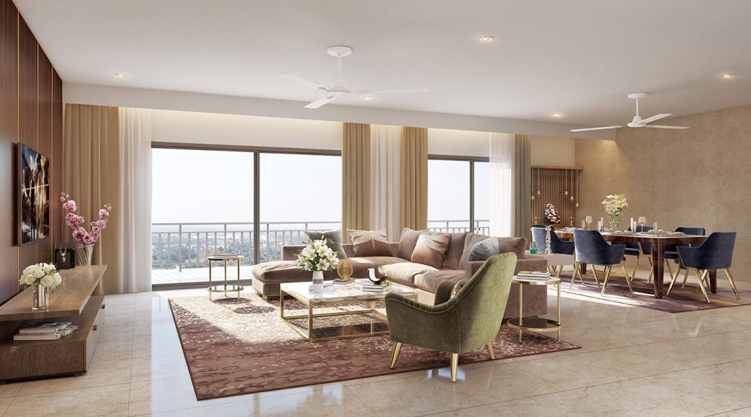 LIVING & DINING ROOM