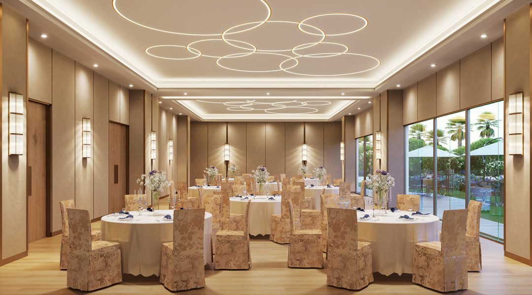 DOUBLE HEIGHT BANQUET HALL